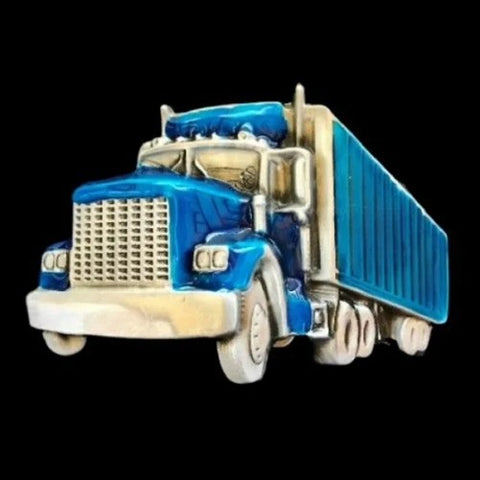 Truck - Car Belt Buckle - Vehicle Belt Buckles - Truck Trucker Buckles!