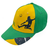 Brazil Brasil World Cup Soccer Player Baseball Hat Cap Casquette