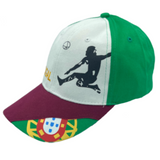 Portugal Portuguese Hat Cap Flag Escudo Soccer Ball Caps Hats