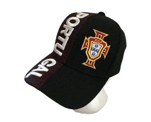 Chapeau Portugal, Casquette de baseball Portugal brodée Chapeau Portugal, Casquette de baseball Portugal brodée