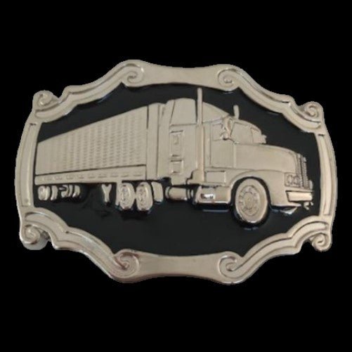 Trucker Belt Buckle Truck Driver Big Rig 18 Wheeler Trucks Truckers Belts  Buckles