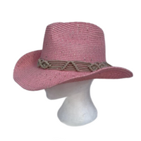 Straw Hat Summer Outdoor Men Women Bling Western Cowboy Breathable Hats