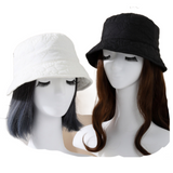 Women Soft Warm Winter Quilted Bucket Hats Foldable Cap