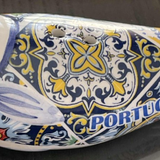 Portuguese Tiles Portugal Souvenir Ceramic Sardine Salt and Pepper Shakers