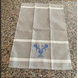 Embroidered Beige Braga Portugal Portuguese Kitchen Dish Towel - 100% Cotton