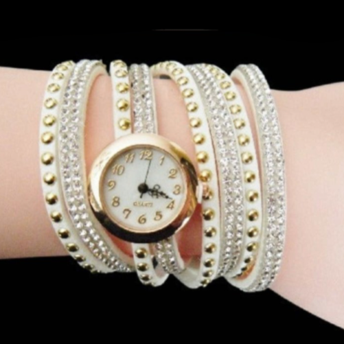 Wristwatch Watch Bracelet Rhinestone Fashion Charm Bracelets Watches