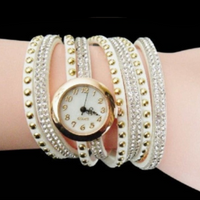 Wristwatch Watch Bracelet Rhinestone Fashion Charm Bracelets Watches