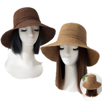 Women Paper Beach Hat Sun Protection Summer Straw Caps Fashion Cover