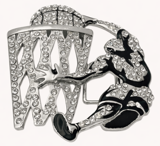 Belt Buckle Basketball Players Team Sports Rhinestone Boucle De Ceinture