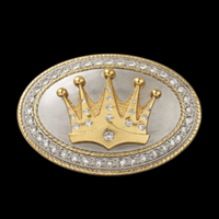Crown Belt Buckle Crowns Rodeo Queen Cowboy Cowgirl Western  Buckles Belts