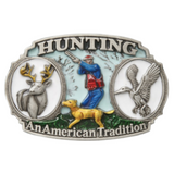Hunting Hunter An American Tradtion Hebilla de cinturón Boucle de Ceinture