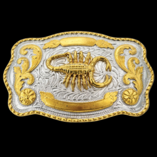 Belt Buckle Western Cowboy Cool Scorpion Rodeo Buckles