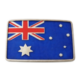 Australian Flag Belt Buckle Australia Aussie Down Under