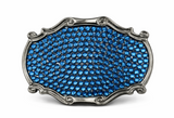 Rhinestone Belt Buckle Disco Retro 70's Party Vintage Buckles