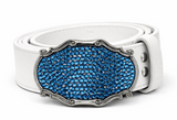 Rhinestone Belt Buckle Disco Retro 70's Party Vintage Buckles