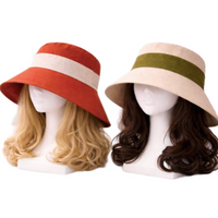 Summer Hats Cap Women Wide Brim Cotton Comfort Gardening Sun Protection Hat