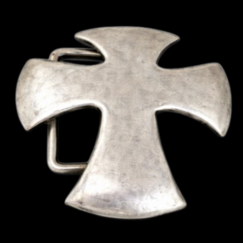 Cross Belt Buckle Iron Crosses Maltese Crusade Era Templars Belts Buckles