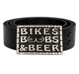 Belt Buckle Biker Chain Beer Bottle Opener Motorcycle Club