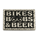 Belt Buckle Biker Chain Beer Bottle Opener Motorcycle Club