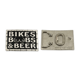 Belt Buckle Biker Chain Beer Bottle Opener Motorcycle Club