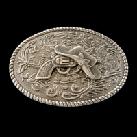 Boucle de ceinture chapeau occidental Colt Cowgirl boucles de Cowboy ceintures