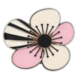 Flower Belt Buckle Flowers Pink Petals Women's Fashion Floral Style Belts Buckles