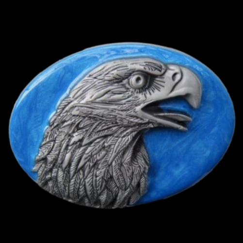 Eagle Head Belt Buckle American Bald Golden Wild Eagles Buckles Belts