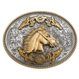 Hebilla de cinturón de caballo Horsehead Equestrian Ranch Western Horses Cinturones Hebillas