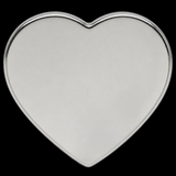 Love Gift Valentine White Heart Girl Belt Buckle Boucle de Ceinture