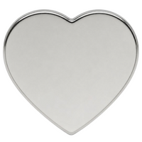 Love Gift Valentine White Heart Girl Belt Buckle Boucle de Ceinture