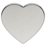 Love Gift Valentine White Heart Girl Belt Buckle Boucle de Ceinture