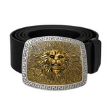 Tête de Lion détaillée fontaine romaine boucles de ceinture animaux