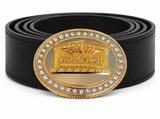 Belt Buckle Jesus Last Supper Religion Rhinestone Buckles