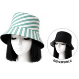 Women's Men's Bucket Reversible Hat Fishing Summer Sun Beach Cap