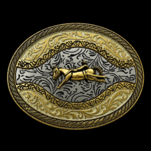 Boucle de ceinture pour chevaux, Sports équestres, mode occidentale, boucles équestres