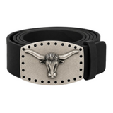Longhorns Texas Western Bull Rodeo Cowboy Belt Buckle Buckles