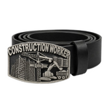Construction Worker Belt Buckle Crane Operator Work Profession Belts Buckles