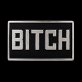 Boucle de ceinture chienne motard amusant humour drôle nom appelant filles Girly boucles ceintures