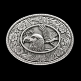 Belt Buckle Eagle Prey Birds Western Fashion