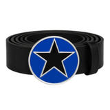 Star Movie Punk Rock Music Black Blue Belt Buckle Buckles