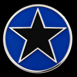 Star Movie Punk Rock Music Black Blue Belt Buckle Buckles