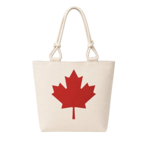 Canada Handbag Shopping Travel Tote Shoulder Beach Bag