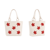 Canada Mapleleaf Handbag Shopping Travel Tote Shoulder Beach Summer Bag
