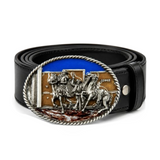 Western Saloon Indiens Cowboys Chevaux Rodeo Ceinture Boucle Boucles
