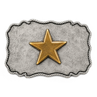 Boucles de ceinture Western Texas Lone Star Cowboy Cowgirl
