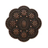 Flowers Belt Buckle Floral Woman's Vintage Western Flower Belt Buckle