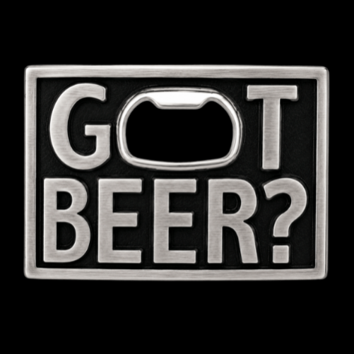 Belt Buckle Got Beer Bottle Opener Beer Ale Lager Fun Buckles