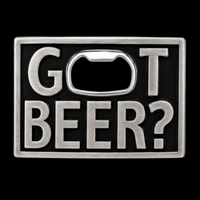 Belt Buckle Got Beer Bottle Opener Beer Ale Lager Fun Buckles