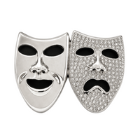 Face Mask Theatre Faces Masks Phantom Masquerade Belt Buckle Buckles