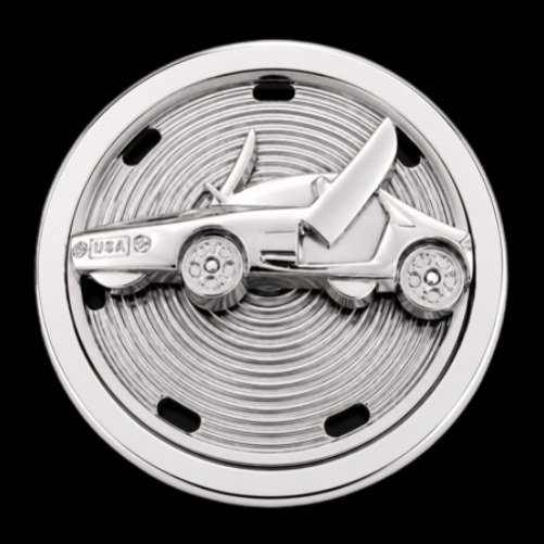 Belt Buckle Spinning Car Automobile Spinner Disco Lights Belts Buckles